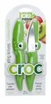 Joie Msc (set Of 2) Paring Knives Crocodile Design Green Sheath/handle New!. Fixed Price $16.00.