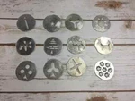 Mirro Am 358-22 Cooky Replacement Parts Cookie Press Decorator Disc Per Each. Fixed Price $5.78.
