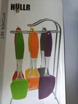 Hullr 7 Piece Kitchen Spatula Set. Fixed Price $16.99.
