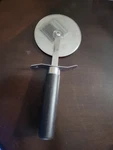Large Pampered Chef Pizza Cutter W/sheath Preowned Kitchen Utensil No Cover. Fixed Price $9.99.