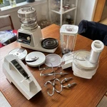 Vintage Oster 10-SPEED Regency Kitchen Center Blender, Mixer, Processor!. Fixed Price $115.00.