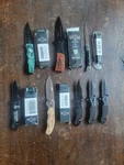 Eight Gw Grand Way Knives New Some In Box Are Not Personalized. Fixed Price $49.99.