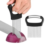 Stainless Steel Onion Chopper, Potato Slicer, Meat Tenderizer Tool. Fixed Price $25.98.