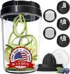 Cortador En De 8 1 Acero Inoxidable Espiralizador Para Verduras Negro Nuev. Fixed Price $49.99.
