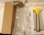 Pineapple Corer Spiral Avon 9 3/4" Stainless Steel Nib Yellow Twist Handle T2. Fixed Price $5.00.