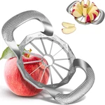 All-metal Slicer & Corer, 12-BLADE Heavy-duty Cutter For Large 4IN. Fixed Price $19.02.
