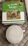 Salad Cutter Bowl, Fruit Vegetable Food Chopper Slicer Drainer 60 Second. Fixed Price $14.90.