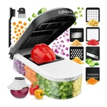 Fullstar Mandoline Slicer For Kitchen Vegetable 6-IN-1, White/black. Fixed Price $46.23.