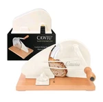 Cawiu Upgraded Manual Bread Slicer For Homemade Sourdough Large, Cream. Fixed Price $79.95.