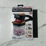 Nutri Chopper As Seen On Tv 5-IN-1 Handheld Kitchen Slicer, Just Squeeze & Chop!. Fixed Price $25.00.