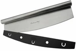 Checkered Chef Pizza Cutter Sharp Rocker Stainless Steel Blade With Cover. Fixed Price $19.71.