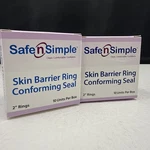 Safe Simple Moldable Skin Barrier Inch Rings Ostomy Supplies (20) Exp 2028. Fixed Price $29.69.