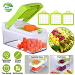 Vegetable Food Chopper Onion Cutter Set Veggie Slicer Dicer Kitchen Fruit Hand. Fixed Price $19.81.