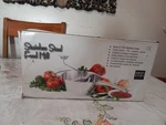 Harold's Kitchen 18/8 Stainless Steel Food Mill With Three Blades 3 Qt Capacity. Fixed Price $17.00.