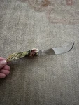 Jay Strongwater Decorative Cutting Knife For Cheese Social Hosting. Fixed Price $300.00.