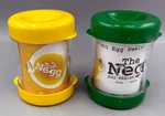 Set Of 2 The Negg Boiled Peeler Fast & Easy Shell Remover Yellow Green. Fixed Price $22.19.