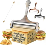 Topulors Wire Cheese Slicer Stainless Steel Handheld Cutter For Mozzarell. Fixed Price $13.92.
