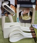 Farberware Utensils 4PC, Joseph Potato Masher, Kitchenaid Can Opener.. Fixed Price $55.95.