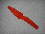 Tupperware Serrated Pie Server Slicer Utensil Redish Orange Kitchen Gadget. Fixed Price $12.99.