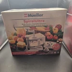 Mueller Spiralultra Vegetable Slicer Spiralizer Manual Juicer Gray Vtg. Fixed Price $11.40.