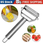 Stainless Steel Potato Peeler Vegetable Grater Fruit Slicer Carrot Cutter Tools. Fixed Price $8.49.