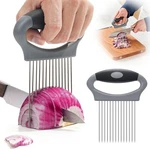 Onion Holder For Slicing, Large Stainless Steel Slicer Multi-purp. Fixed Price $26.68.