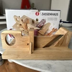 Zassenhaus Gourmet Charcuterie Slicer All Wood. New. Fixed Price $55.00.