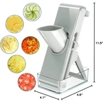 Vegetable Mandoline Slicer Adjustable Food Cutter Kitchen Prep Chopper. Fixed Price $25.99.