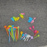 Bento Food Picks Animal Fruit Forks Multi-color Excellent Kawaii Kids. Fixed Price $10.00.