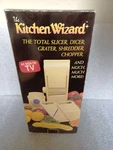 The Kitchen Wizard Slicer Dicer Grater Shredder Chop. Vintage 1995 As Seen On Tv. Fixed Price $15.00.