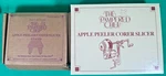 Pampered Chef Apple Peeler Corer Slicer & Wood Stand Set New In Box.. Fixed Price $39.00.