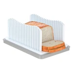 Cawiu Slicer For Homemade Bread, Foldable Cutter With Crumb Tray,.... Fixed Price $34.86.