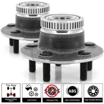 REAR(QTY.2) Hub For 1998-2000 Plymouth Breeze Fwd-model W/ 4-WHEEL Abs. Fixed Price $100.24.