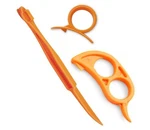 Orange Peeler Tools Citrus Cutter Plastic Easy Fruit Vegetable Slicer New. Fixed Price $7.99.