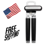 Kitchenaid Classic Can & Bottle Opener One Size Black Easy Grip Stainless. Fixed Price $19.90.