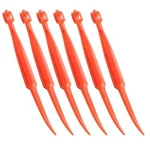 6 Pcs Plastic Easy Slicer Orange Peeler Remover Opener Kitchen Tool For Cooking. Fixed Price $8.99.