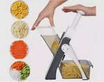Safe Mandoline Slicer 5 1 Vegetable Chopper Food Potato Cutter Adjustable-. Fixed Price $14.62.