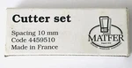 Matfer Cutter Set 4459510 Blades For Professional Mandolin Slicer Sharp Original. Fixed Price $19.99.