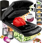 Home Cooks Gift - 8 1 Vegetable Chopper Mandoline Slicer Black. Fixed Price $59.99.