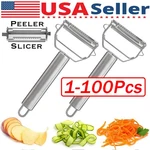 Stainless Steel Potato Peeler Vegetable Grater Fruit Slicer Carrot Cutter Tools. Fixed Price $70.15.