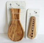 Pioneer Woman Olive Wood Spoon Rest And Herb Stripper - New W/tags. Fixed Price $15.99.