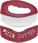 Urbanstrive Heavy Duty Stainless Steel Pizza Cutter With Cover, Super Red. Fixed Price $10.67.