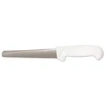 Crestware KN22 Bread KNIFE,10 In Blade,white Handle 45GJ16. Fixed Price $10.97.