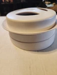 Pampered Chef Close & Cut Slicer White Gray Manual Food Prep Tool 1118. Fixed Price $15.00.