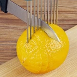 1 Pc Onion Holder Tomato Cutter Meat Slicer Stainless Steel Kitchen. Fixed Price $6.07.