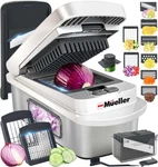Mueller Pro-series 10-IN-1, 8 Blade Stainless Steel Multi Vegetable Chopper. Fixed Price $69.00.