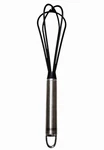 Leifheit Stainless Steel Handle Balloon Whisk Black Coated Wires Kitchen Tool. Fixed Price $9.00.