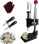 Oyster Opener Clam Machine Shucker Tool Set Shell Black. Fixed Price $83.80.