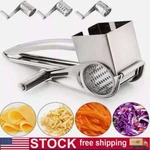 Stainless Steel Hand-cranked Rotary Cheese Grater Ginger Shredder Kitchen Tool. Fixed Price $13.46.