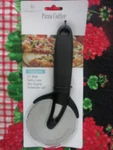 Household Trends Pizza Cutter With Safety Cover 3.5" Blade Non-slip Grip New. Fixed Price $7.95.